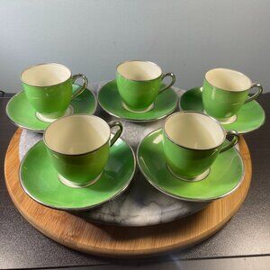 Vintage Deco Manning Bowman & Co. Traunfelder China Espresso Cups & Saucers – 5